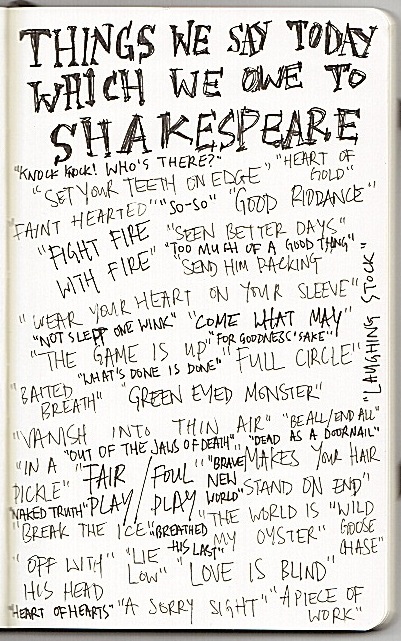 Phrases We Learned from Shakespeare