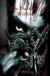 Cover from Darkness from Within showing an evil face glaring at you